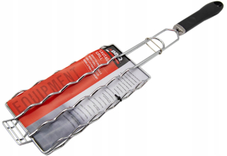 Grilovací rošt BBQ 111145 oceľ strieborná 54x12 cm